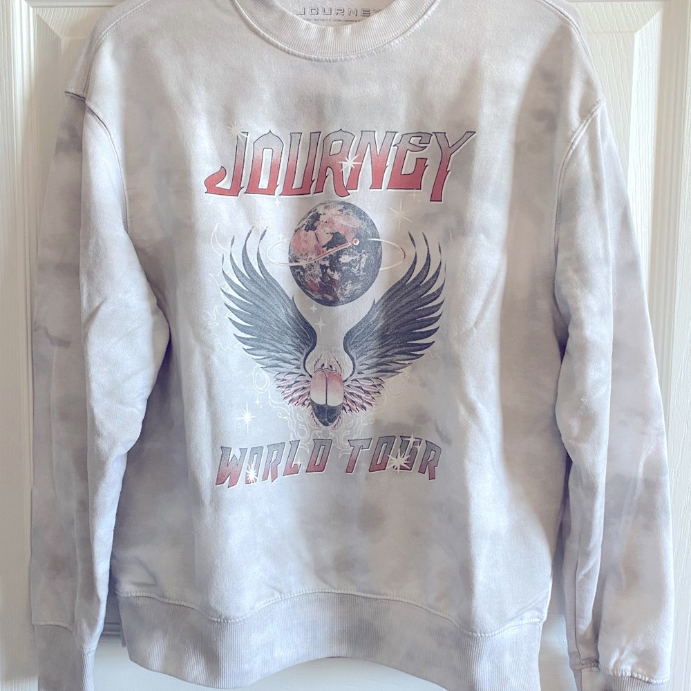 Vintage Look Journey Sweatshirt Size M